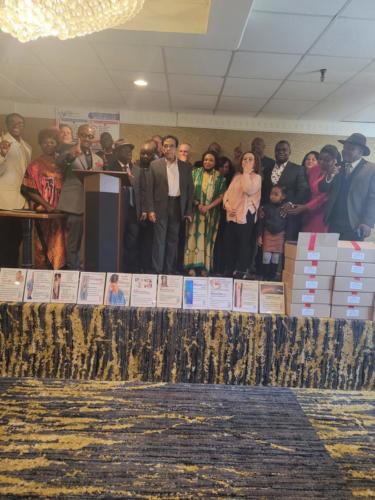 Launch Meeting at Hotel Ramada , East Orange, New Jersey. Date of meeting - 23rd April,2022